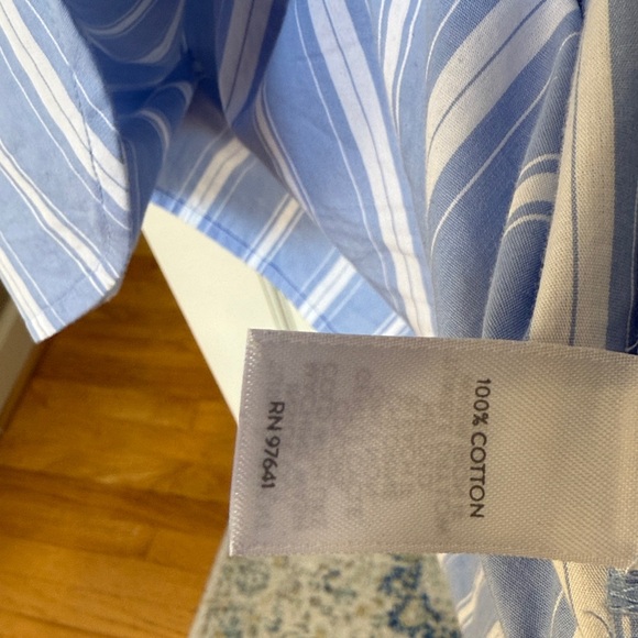 J. Jill Blue Striped Tunic Top - Picture 7 of 7